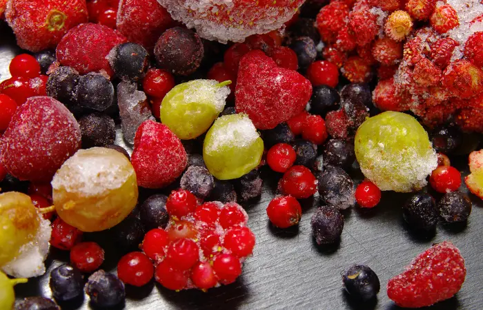 Frozen fruits