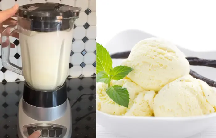Making-ice-cream-in-a-blender