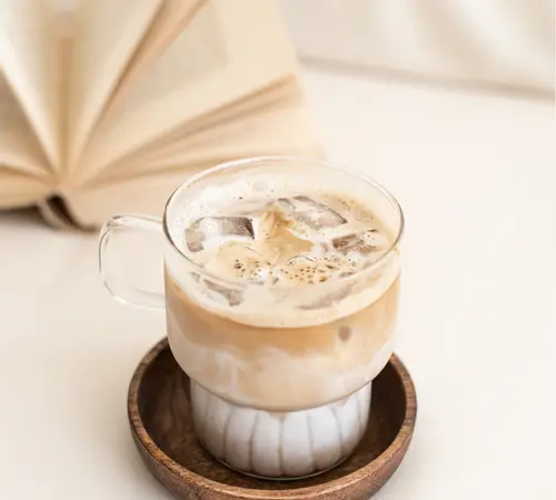 Iced bulletproof coffee