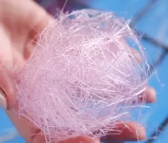 A little nest of cotton candy