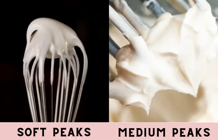 Soft-and-medium-peaks-of-whipped-cream