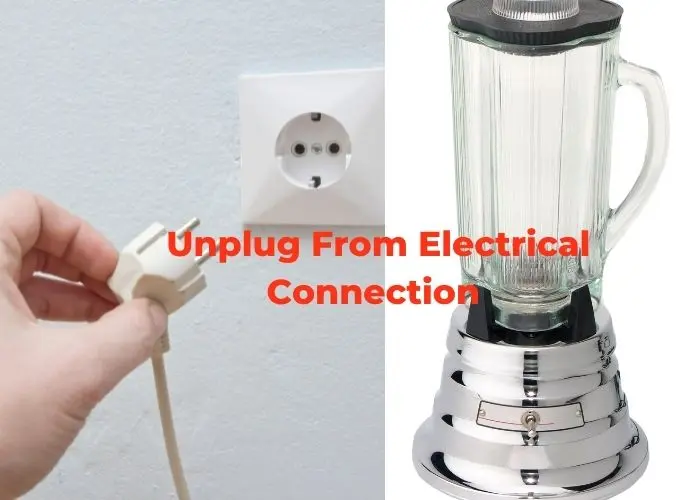 Unplug-Blender-Jar-From-Electric-Connection