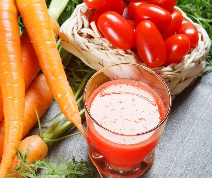Carrot and Tomato Juice