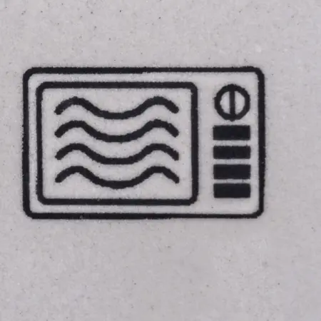 Microwave safe symbol