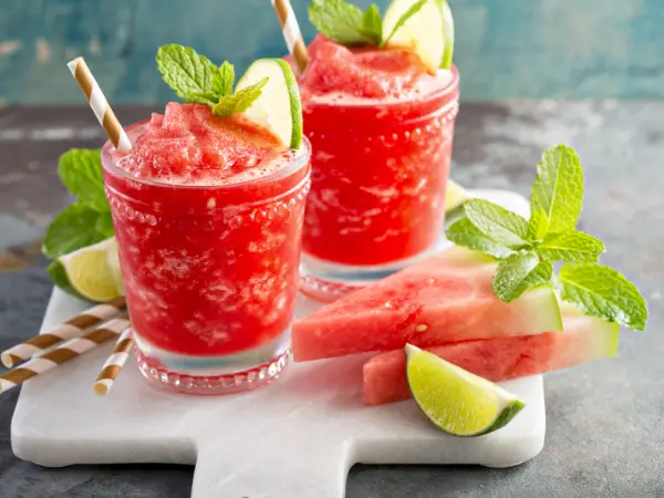 Watermelon slushy