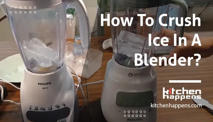 how to crush ice in a blender