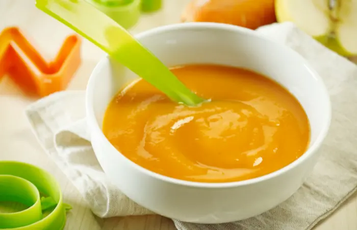 Homemade baby food