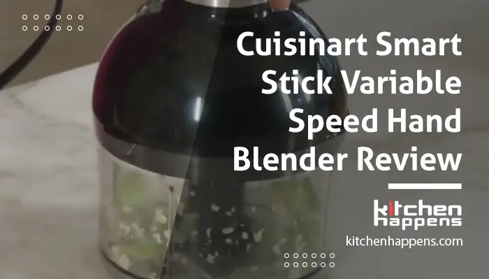 cuisinart smart stick variable speed hand blender review